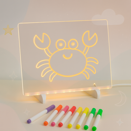 Magic LED-drawing board
