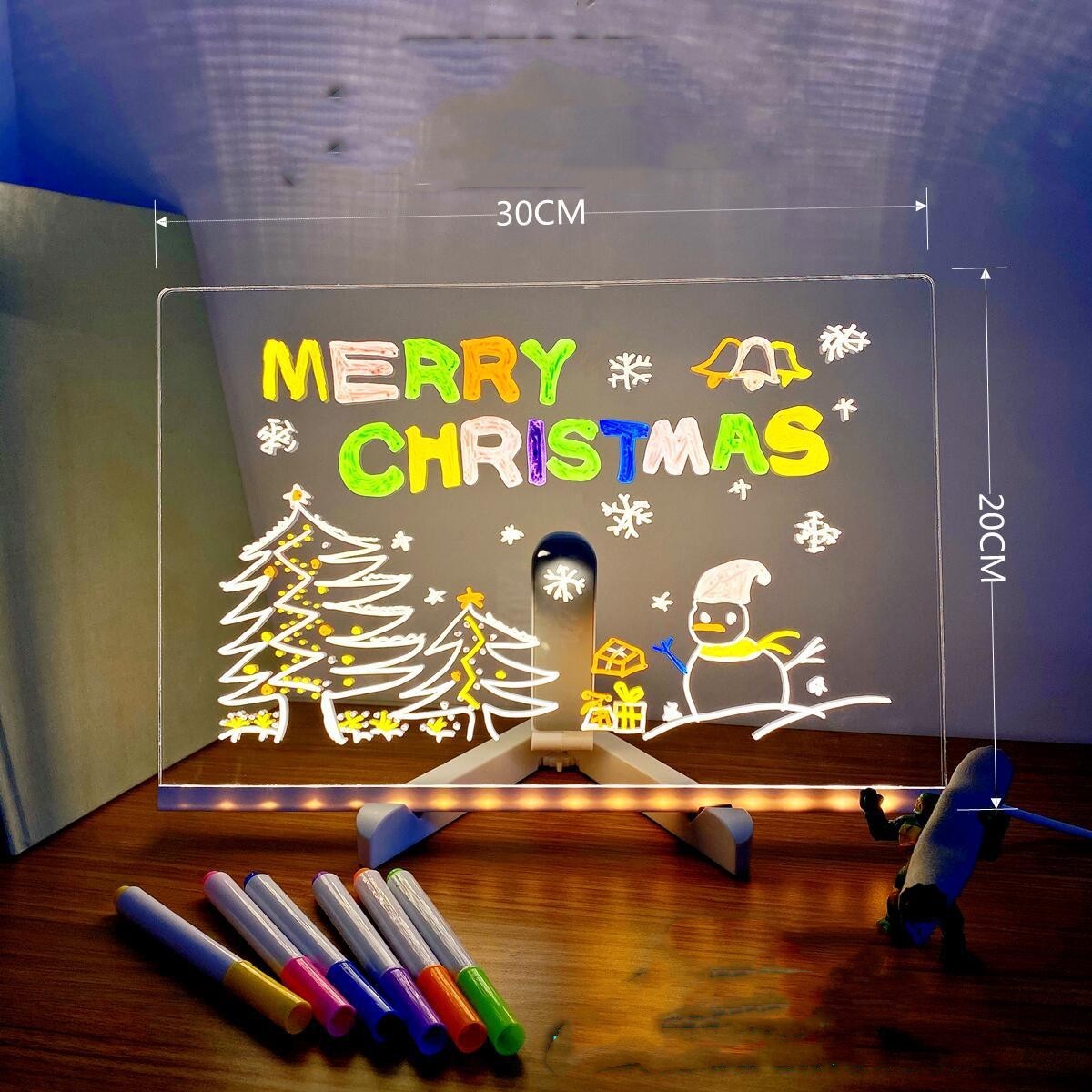 Magic LED-drawing board
